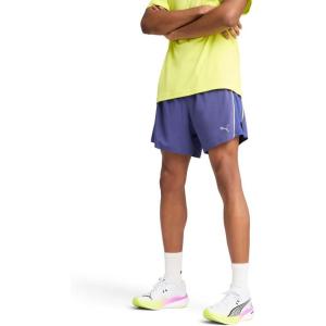 imagePUMA Mens Run Favorite Velocity 5quot ShortsBlue Crystal Ss25