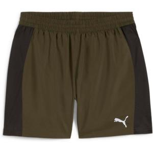 imagePUMA Mens Run Favorite Velocity 5quot ShortsDark Olivepuma Black Aw24