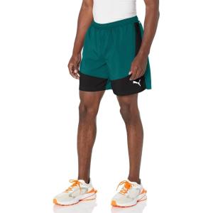 imagePUMA Mens Run Favorite Velocity 7quot ShortsMalachitepuma Black