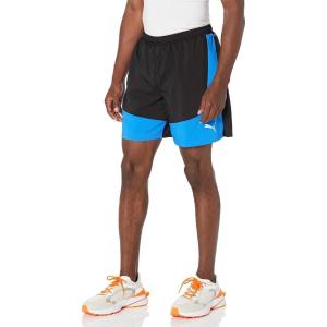 imagePUMA Mens Run Favorite Velocity 7quot ShortsPuma Blackultra Blue
