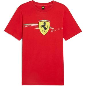 imagePUMA Mens Scuderia Ferrari Race Shield TShirtRosso Corsa
