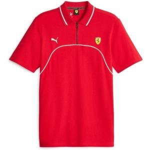 imagePUMA Mens Standard Ferrari Race Polo ShirtRosso Corsa Ah23