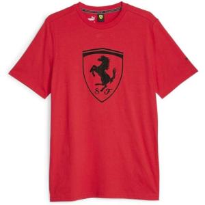 imagePUMA Mens Standard Ferrari Race Tonal Big Shield Tee Rosso Corsa XXLarge