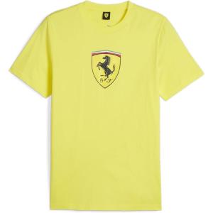 imagePUMA Mens Standard Scuderia Ferrari Race Shield TeeSpeed Yellowss24