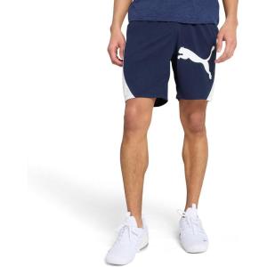 imagePUMA Mens Train All Day Tech 8quot Knit ShortsPuma Navy Ss25