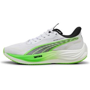 imagePUMA Mens Velocity Nitro 3 Hyrox Running Shoes SneakerPuma WhiteGreen Glare