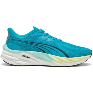 imagePUMA Mens Velocity Nitro Running Shoes SneakerSpeed BlueGold Moon
