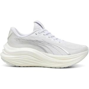 imagePUMA Womens Magmax Nitro Running Sneakers Shoes  GreenPuma WhitePuma Silver