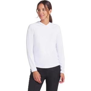 imagePUMA Womens Youv Ls HoodieWhite Glow
