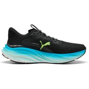 imagePuma Mens Magnify Nitro 3 Running ShoesPuma BlackSpeed Blue