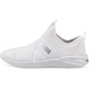 imagePuma Womens Better Foam Prowl Slip onPuma Whitemetallic Silver