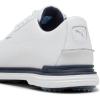 imagePUMA Mens Royale Golf ShoesPuma WhiteDeep NavyTeam Light Blue