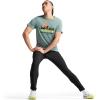imagePUMA Mens Running Graphic TShirtGreen Moon Ss25
