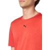 imagePUMA Mens Train All Day Essentials TShirtRed Fire Heather