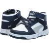 imagePUMA Toddler Boys Rebound Layup Sl V Slip On Sneakers Shoes Casual  WhitePuma Whiteflat Light Grayclub Navy