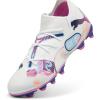 imagePUMA UnisexChild Future Match Firm Artificial GroundPuma Whiteluminous Bluepoison Pinkfizzy Melon