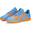 imagePUMA UnisexChild Future Play Indoor Training SneakerBlue Glimmerwhiteultra Orange