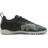 imagePUMA UnisexChild Future Play Turf Training Soccer ShoesPuma Blackcool Light Grayfluo Green