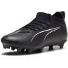 imagePUMA UnisexChild Ultra Match Firm Artificial Ground SneakerBlackWhite