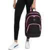 imagePUMA Womens Juniper Backpack BlackSunstruck Pink LargeAlpine Snow