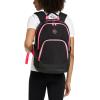 imagePUMA Womens Juniper Backpack BlackSunstruck Pink LargeBlackSunstruck Pink