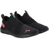 imagePUMA Womens Prowl Slip On Cross Trainer SneakerBlackignite Pinkgreen Glimmer