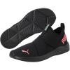 imagePUMA Womens Prowl Slip On Cross Trainer SneakerBlackignite Pinkgreen Glimmer