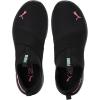 imagePUMA Womens Prowl Slip On Cross Trainer SneakerBlackignite Pinkgreen Glimmer
