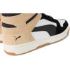 imagePUMA Womens Rebound Layup Mid Shoes SneakerPuma WhitePuma BlackCashew