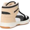 imagePUMA Womens Rebound Layup Mid Shoes SneakerPuma WhitePuma BlackCashew