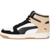 imagePUMA Womens Rebound Layup Mid Shoes SneakerPuma WhitePuma BlackCashew
