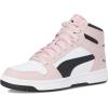 imagePUMA Womens Rebound Layup Mid Shoes SneakerPuma WhitePuma BlackMauve Mist