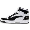 imagePUMA Womens Rebound Layup Mid Shoes SneakerPuma WhitePuma BlackPuma Team Gold