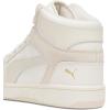 imagePUMA Womens Rebound Layup Mid Shoes SneakerWarm Whitealpine Snowsugared Almond