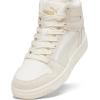 imagePUMA Womens Rebound Layup Mid Shoes SneakerWarm Whitealpine Snowsugared Almond