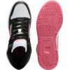 imagePUMA Womens Rebound Layup Mid Shoes SneakerWhiteBlackMagic Rose