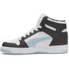 imagePUMA Womens Rebound Layup Mid Shoes SneakerWhitefrosted Dewblack