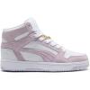 imagePUMA Womens Rebound Layup Mid Shoes SneakerWhitelilac Frost