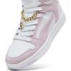 imagePUMA Womens Rebound Layup Mid Shoes SneakerWhitelilac Frost