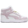 imagePUMA Womens Rebound Layup Mid Shoes SneakerWhitelilac Frost