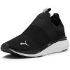 imagePUMA Womens Softride Pro Echo SliponBlackgray Fogwhite