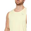 imagePuma Mens Run Velocity Tank TopGold Moon Ah25