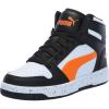 Puma White-rickie Orange-puma Black