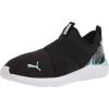 imagePUMA Womens Prowl Slip On Cross Trainer SneakerMarble Blackaruba Bluewhite