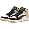 Puma White/Puma Black/Cashew