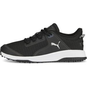imagePUMA Mens Fusion GripPuma Blackpuma Silverquiet Shade