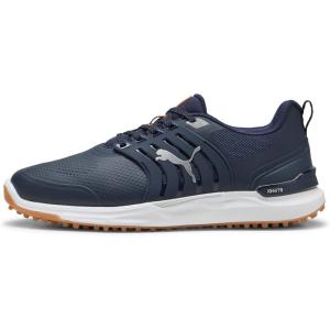 imagePUMA Mens Ignite Elevate 2 Golf Shoes DEEP Navy SilverGum 115