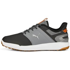 imagePUMA Mens Ignite Elevate Wide Golf ShoePuma Blackquiet Shadegum