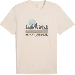 imagePUMA Mens Running Graphic TShirtAlpine Snow Ss25