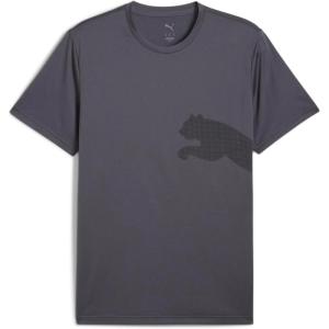 imagePUMA Mens Train All Day Big Logo TShirtGalactic Gray Ss25